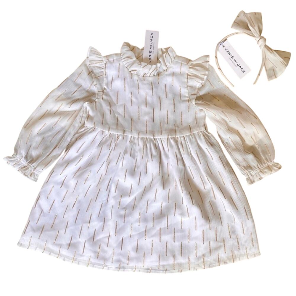 Janie and Jack dress and headband